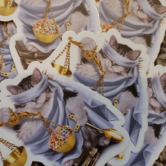 Mixed sticker packs of orginal designs of LOOP cat - Picture 2 of 4